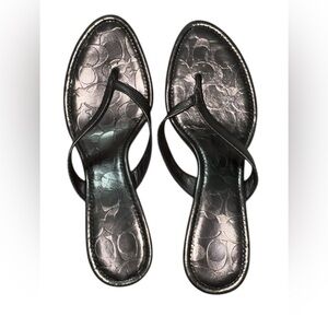 Vintage COACH Leather Women's Sandals